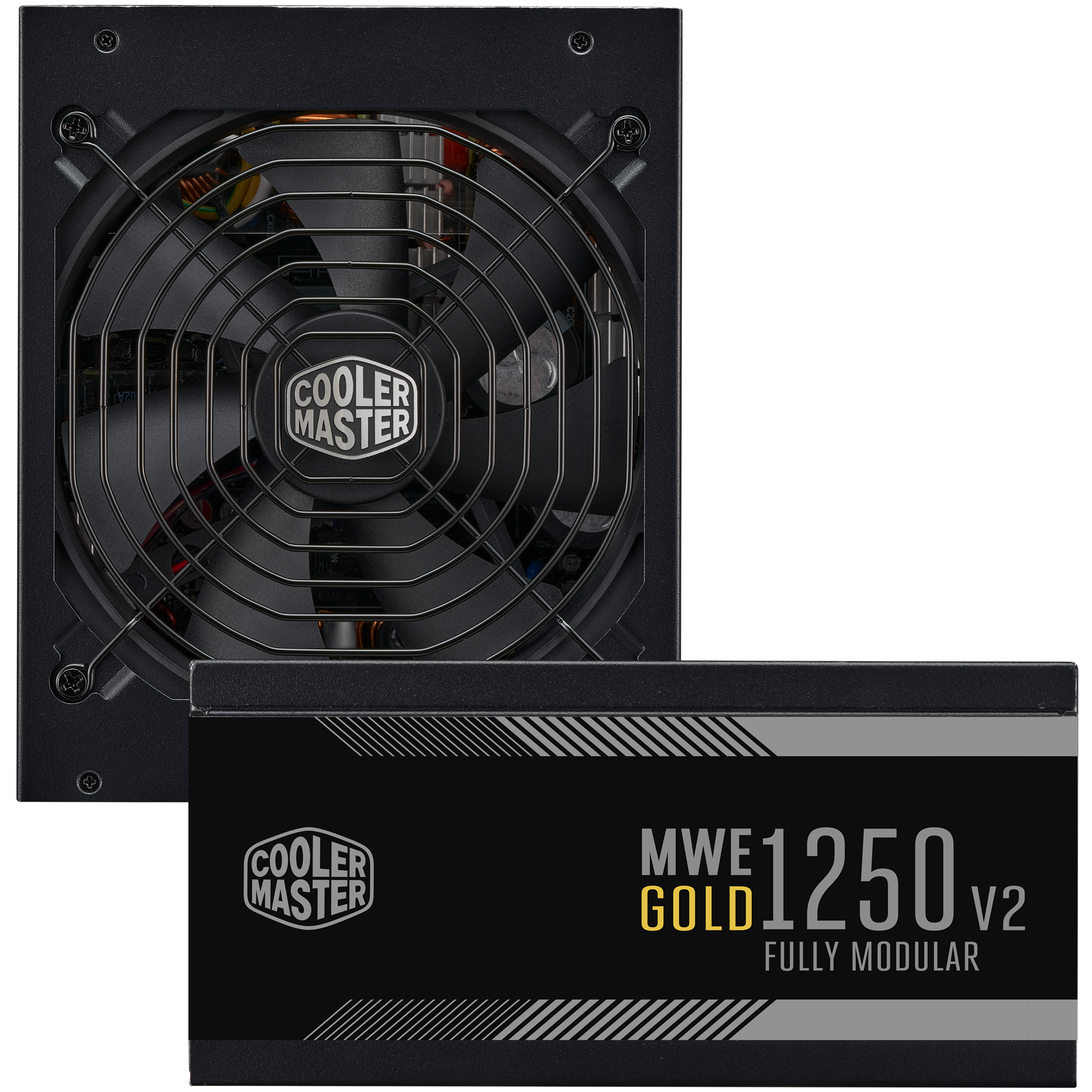 Cooler Master MWE Gold 1250 V2 ATX3.0 Fully Modular, 1250W, 80+ Gold  Efficiency, Quiet 140mm FDB Fan, 2 EPS Connectors, High Temperature  Resilience,